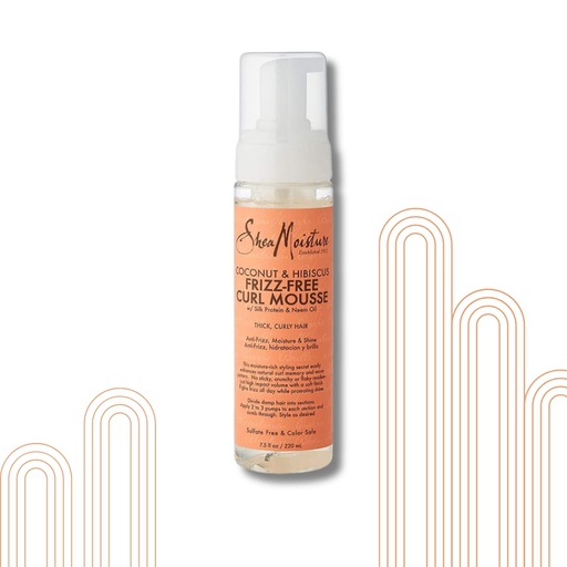 [sheamoisture5] Frizz-Free Curl Mousse Shea Moisture