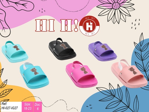 [HI-027-IG27] Chancleta Infante niña